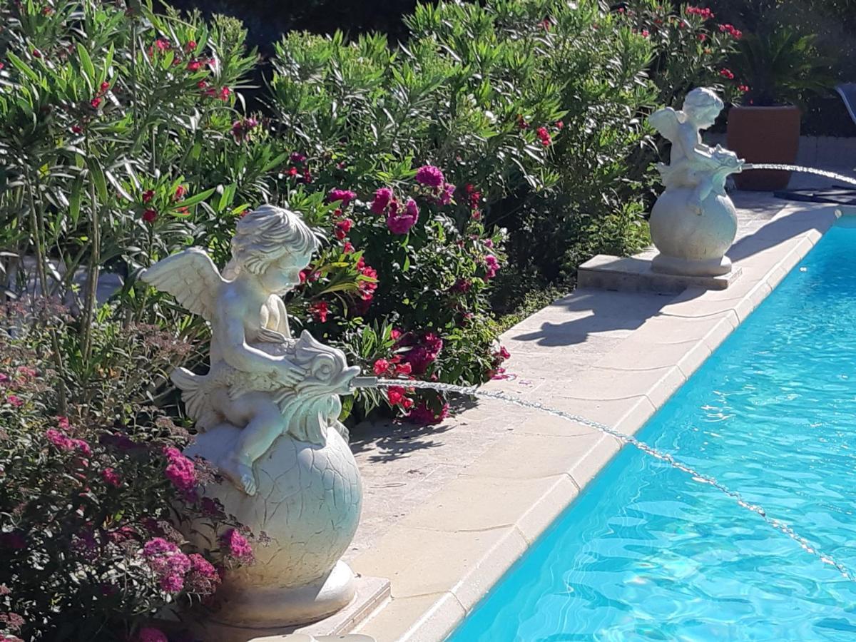 Villa La Licorne Piscine Privee, Jacuzzi, Massages, Tennis, Golf A 9Km Belcodene Exteriér fotografie